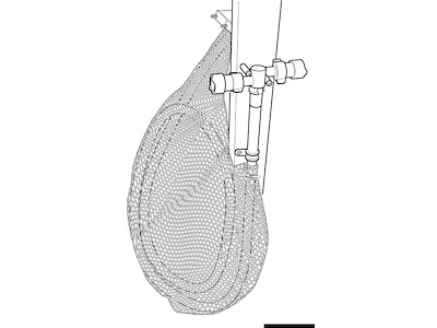 Sacca Whale per tubo doccia 