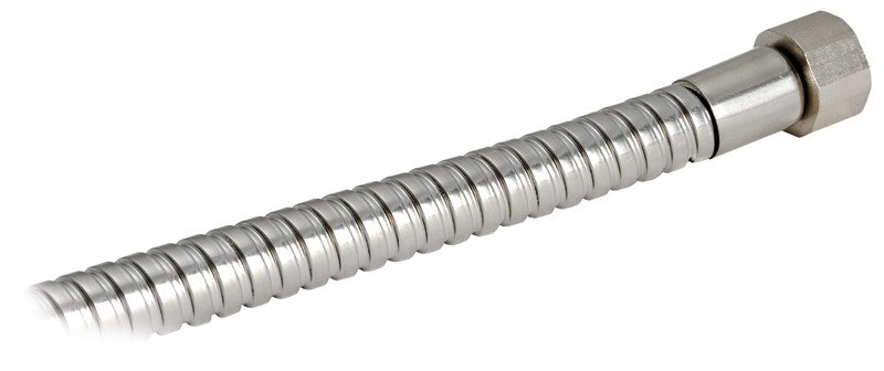 Tubo doccia in acciaio inox lucidato
