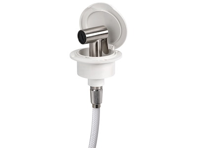 Box doccia Classic Evo con doccia inox Tiger