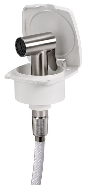 Box doccia New Edge con doccia inox Tiger