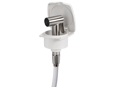 Box doccia New Edge con doccia inox Tiger