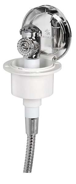 Box doccia Classic Evo con doccia a pulsante Mizar