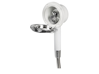 Box doccia Classic Evo a parete con doccia a pulsante Mizar