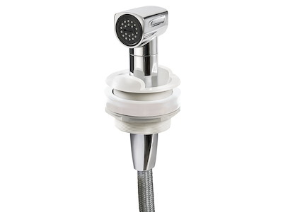 Doccia Saturn con miscelatore acqua calda/fredda integrato