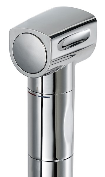 Doccia Saturn con miscelatore acqua calda/fredda integrato