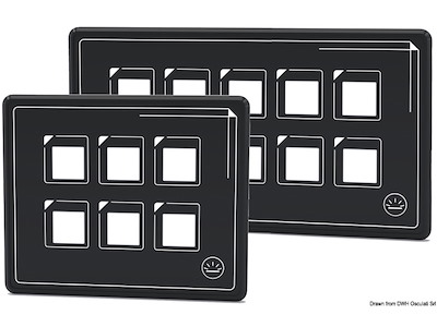 Pannello elettrico touch-control ultra sottile formato da pannello + cavo USB + Control Box
