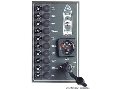 Pannello 10 interruttori 