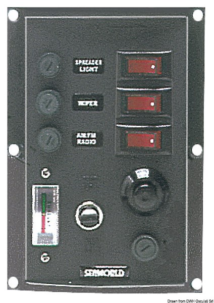 Pannello elettrico in nylon