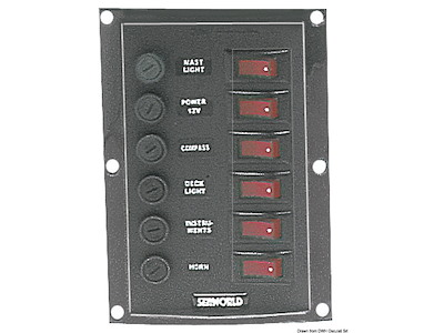 Pannello elettrico in nylon