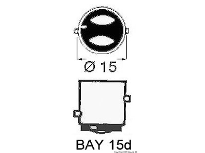 Lampadina a filamento verticale