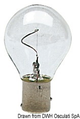 Lampadina a filamento verticale