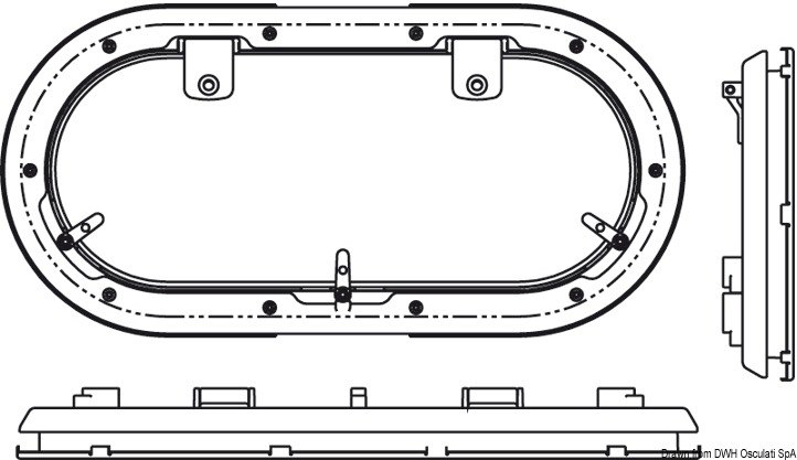 Oblò BOMAR Flagship apribile