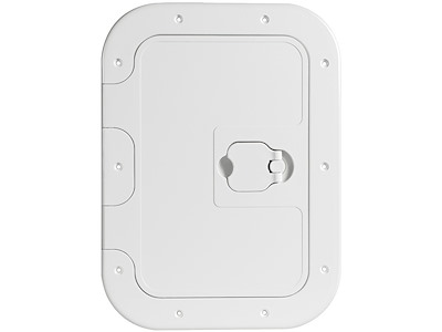 Portello d’ispezione con robusta superficie pedonabile antisdrucciolevole CE