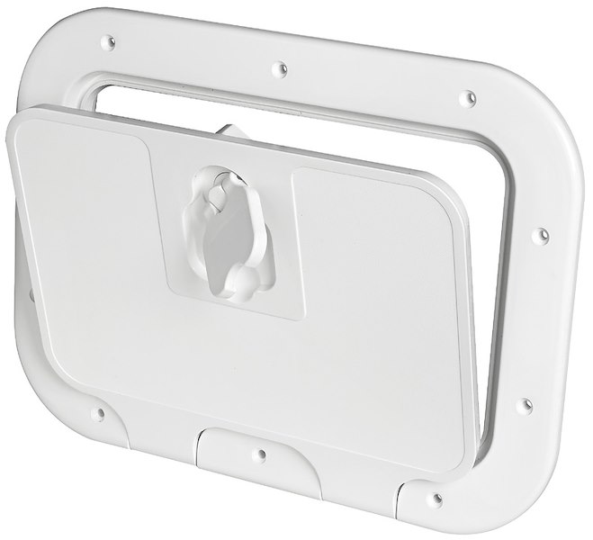 Portello d’ispezione con robusta superficie pedonabile antisdrucciolevole CE