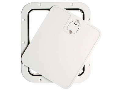 Portello d’ispezione con frontale estraibile