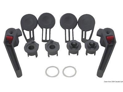 Ricambi per boccaporti LEWMAR serie Low Profile