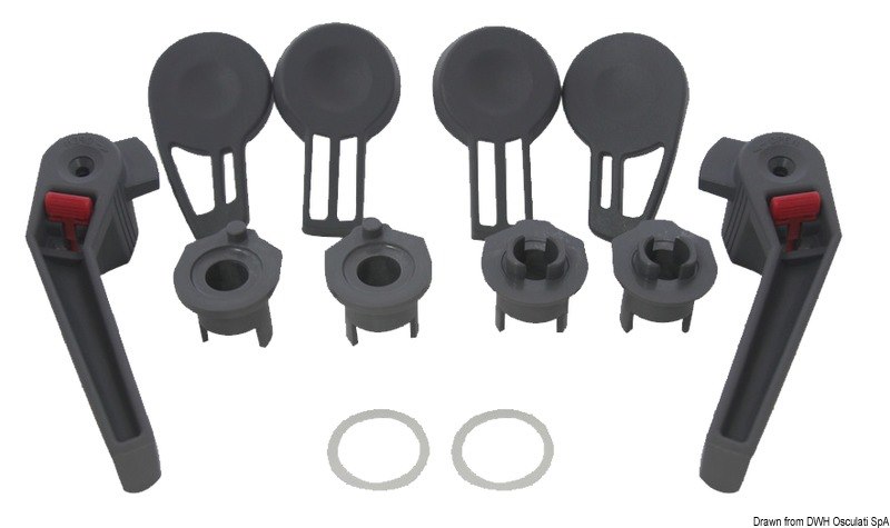 Ricambi per boccaporti LEWMAR serie Low Profile