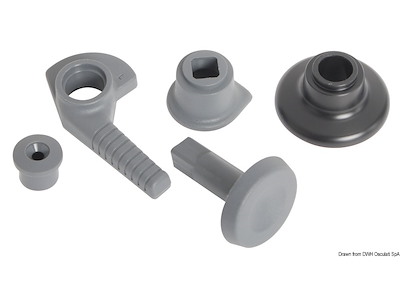 Ricambi per boccaporti LEWMAR serie Low Profile