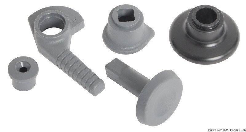 Ricambi per boccaporti LEWMAR serie Low Profile