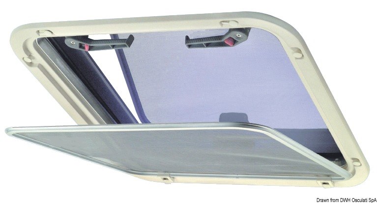 Controflange di finitura LEWMAR + zanzariera