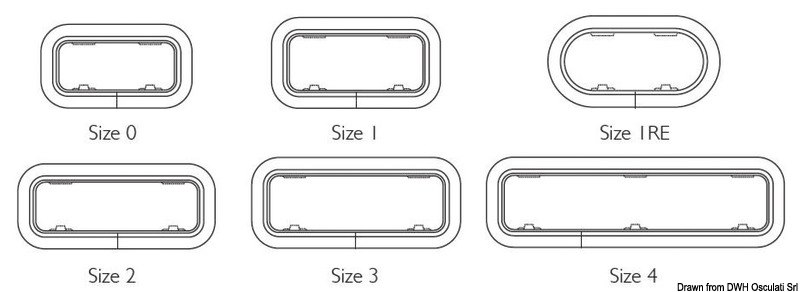 Oblò LEWMAR NEW Standard