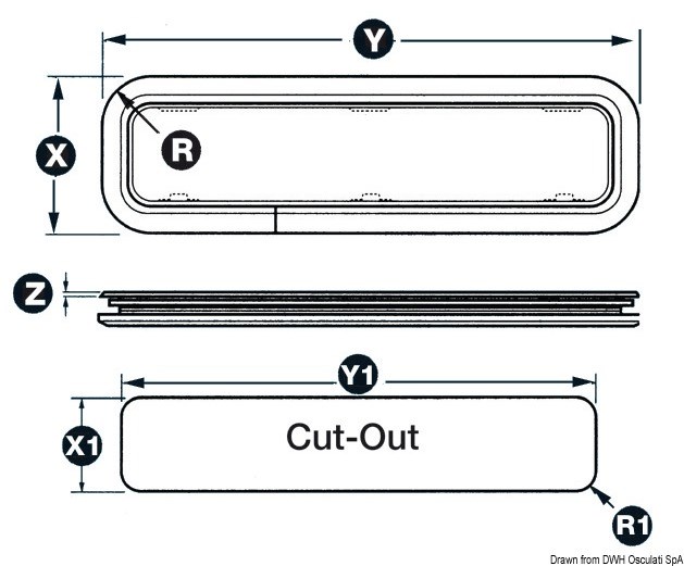 Oblò LEWMAR NEW Standard