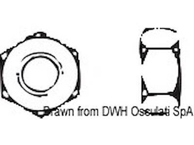 Dadi esagonali UNI 5588 DIN 934