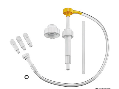 Pompa riempimento olio piede 