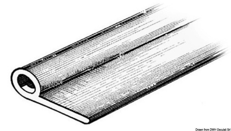 Profilo di finitura in EPDM