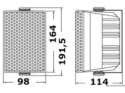 Coppia casse stereo a 2 vie serie CABINET per esterno/ interno