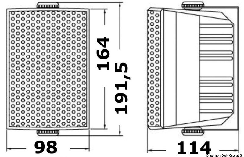 Coppia casse stereo a 2 vie serie CABINET per esterno/ interno