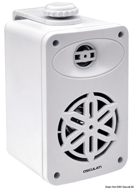 Coppia casse stereo due vie per interno