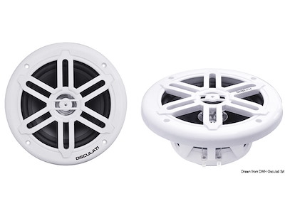 Coppia altoparlanti stereo doppio cono