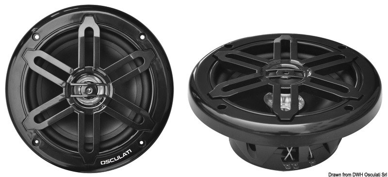 Coppia altoparlanti stereo doppio cono
