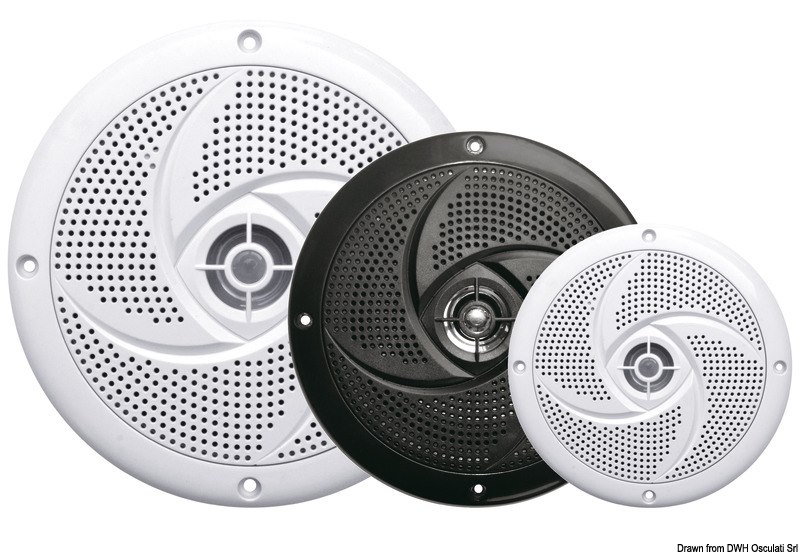 Coppia altoparlanti stereo ultra piatte a doppio cono