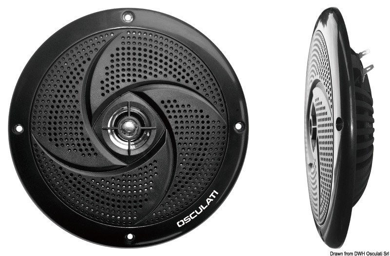 Coppia altoparlanti stereo ultra piatte a doppio cono
