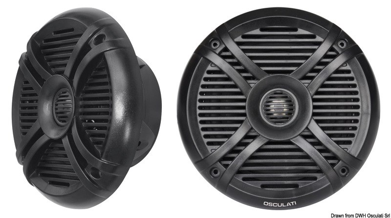 Coppia altoparlanti a due vie con LED multicolor programmabili