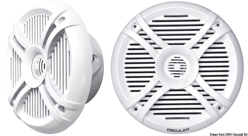 Coppia altoparlanti a due vie con LED multicolor programmabili