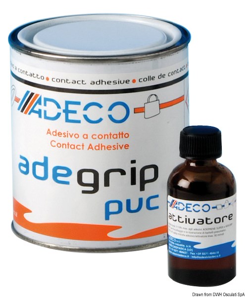 Collante per tessuti in neoprene e PVC ADECO