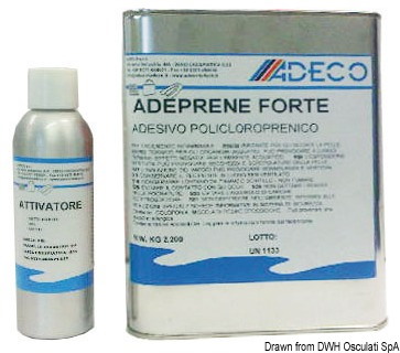 Collante per tessuti in neoprene e PVC ADECO