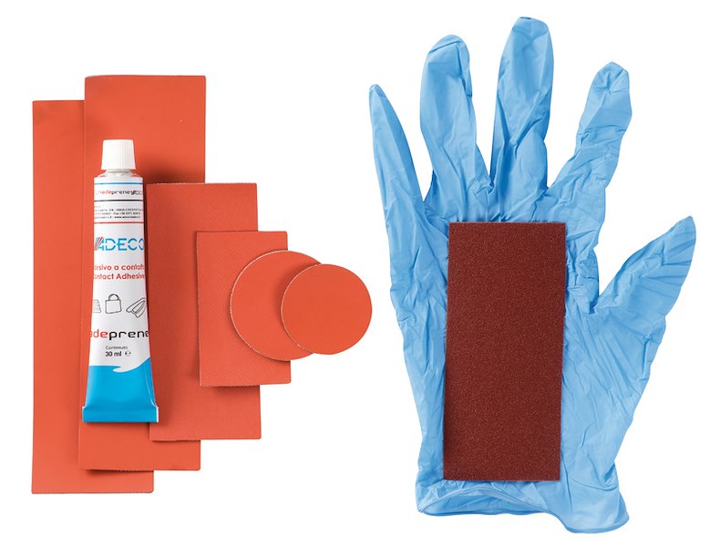 Kit riparazione per gommoni in neoprene Rubber Kit