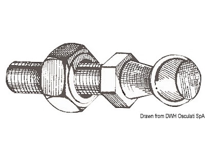 Pallina fissaggio molle gas 