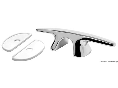 Basetta in plastica bianca per guarnizione base bitte Bull Dog