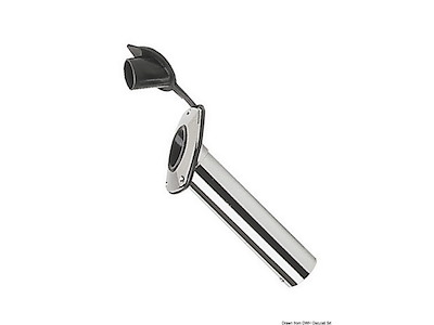 Portacanne incasso ottone cromato 42 mm 
