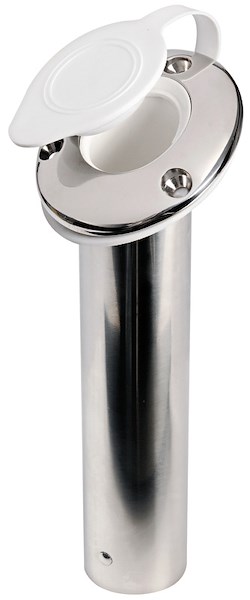 Portacanna inox da incasso con chiusura stagna