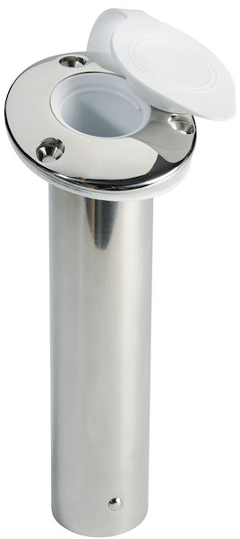 Portacanna inox da incasso con chiusura stagna