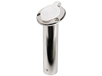 Portacanna inox da incasso con chiusura stagna