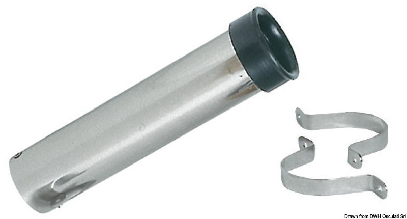 Portacanne inox 41 mm 