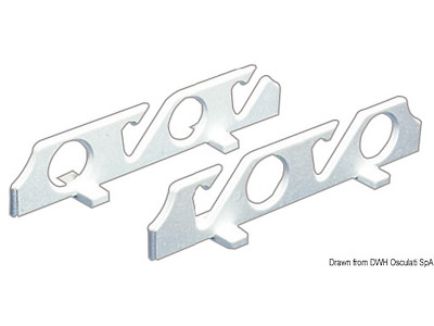 Portacanna per fissaggio a murata