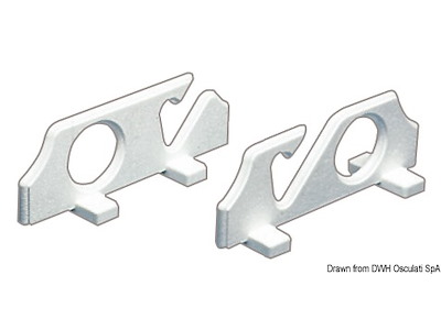 Portacanna per fissaggio a murata